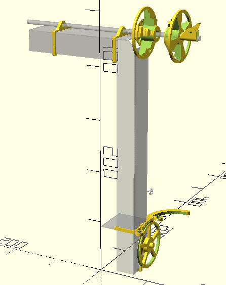 Screenshot aus OpenSCAD